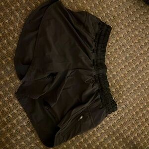 Black lululemon shorts